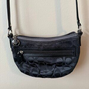 Black Coach Crossbody Purse